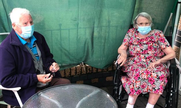 Long-lost friends rekindle eight decades of friendship