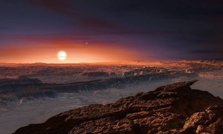 Artist’s View of a Planet Where Liquid Water Might Exist