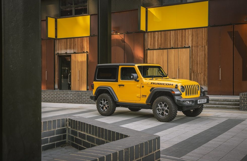 LIVE LIFE IN FULL COLOUR: JEEP OFFERS FREE PAINT UPGRADES ON WRANGLER TO HELP LIGHTEN DRIVERS’ MOOD