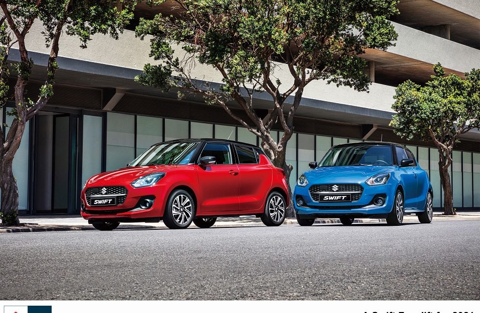 A SWIFT FACELIFT FOR 2021 SUZUKI’S THIRD GENERATION COMPACT SUPERMINI