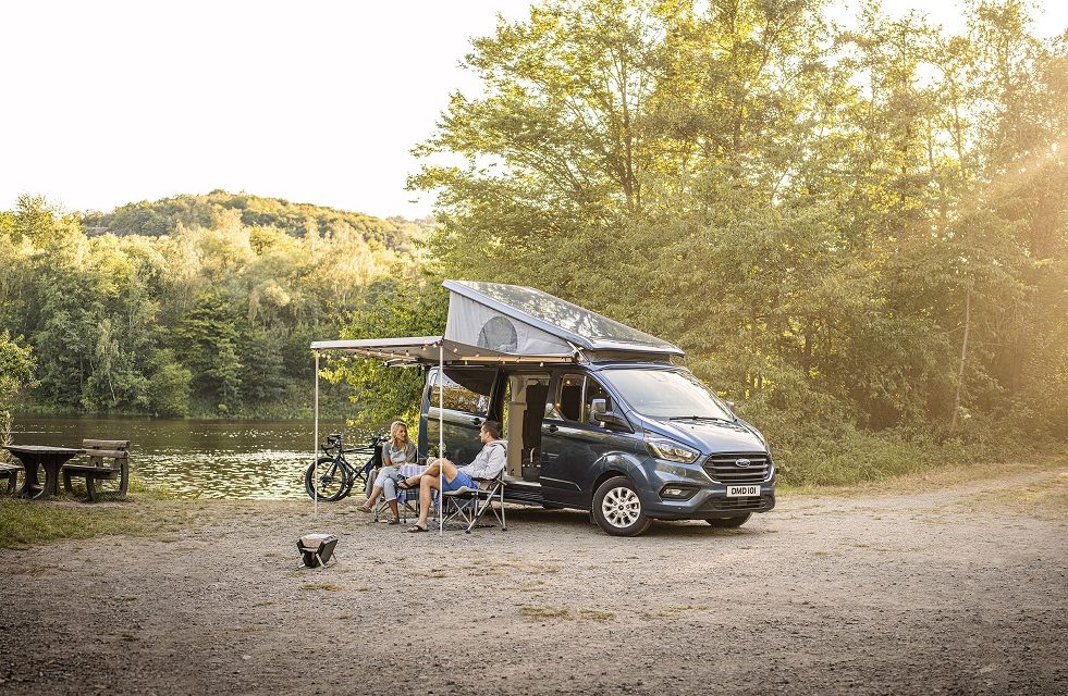 FORD INTRODUCES LONG WHEELBASE TRANSIT CUSTOM NUGGET CAMPER WITH MORE STORAGE SPACE AND NEW HYGIENE FACILITIES