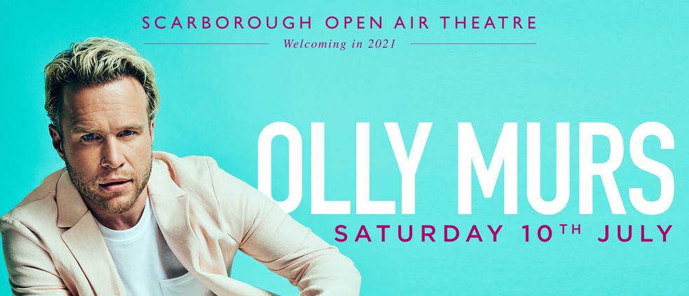 Olly Murs Returns To Scarborough Open Air Theatre As Part of 2021 Summer UK Tour