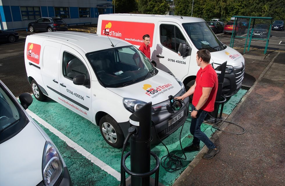 ALL-ELECTRIC RENAULT Z.E. VANS HELP THE FOOD TRAIN TO ROLL INTO EVEN MORE DESTINATIONS