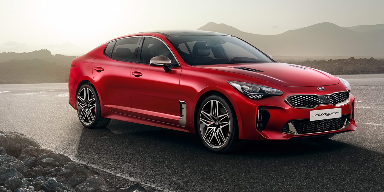 UPGRADED KIA STINGER REVEALED IN EUROPEAN SPECIFICATION