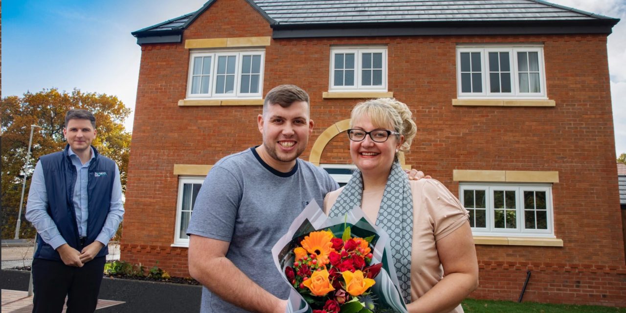 Crewe family reunited in a new home