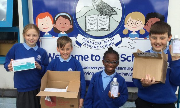 DEVELOPER SUPPORTS LONGRIDGE SCHOOL WITH HYGIENE ESSENTIALS