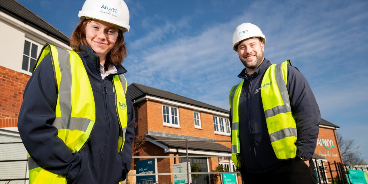 SCIENCE GRADUATE CHLOE IS A NATURAL AT CONSTRUCTION