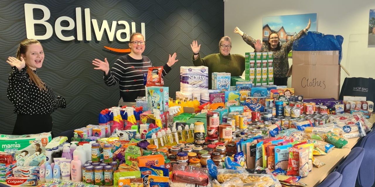 Liverpool food bank lands big donation from Bellway