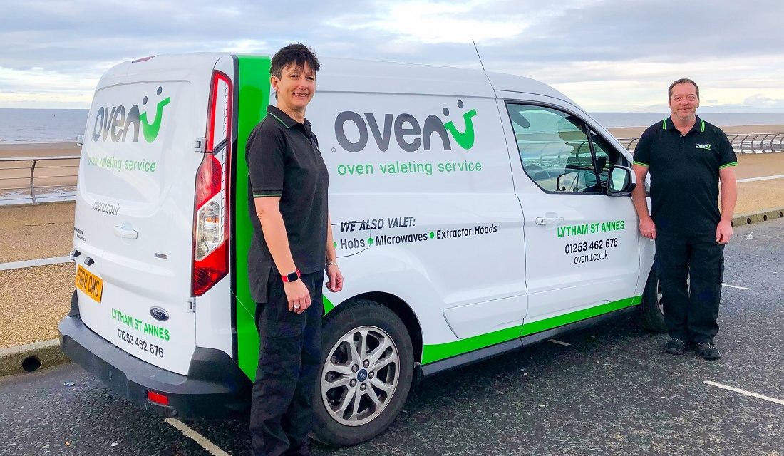 Former army medic Sandra takes on new recruit to meet demand for oven cleaning