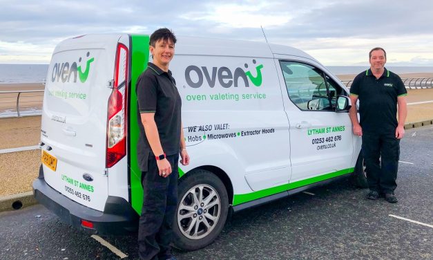 Former army medic Sandra takes on new recruit to meet demand for oven cleaning