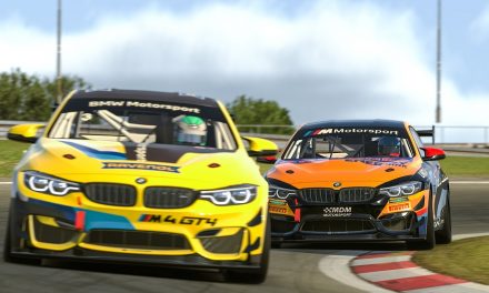 The perfect example of synergies between real-world motorsport and sim racing: the BMW M4 GT4