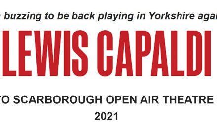 LEWIS CAPALDI RETURNS TO SCARBOROUGH OPEN AIR THEATRE – SUMMER 2021
