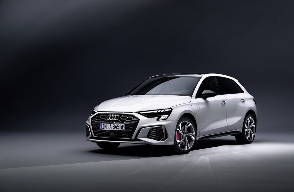 Audi uprates its power supply with new competition version of plug-in hybrid A3 sportback