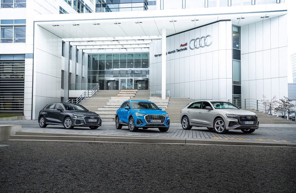 Audi CO₂ fleet average reductions exceed expectations fuelled by e-tron success
