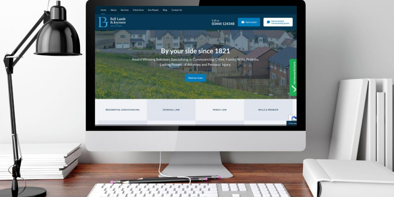 Bell Lamb & Joynson Solicitors Launch New Website
