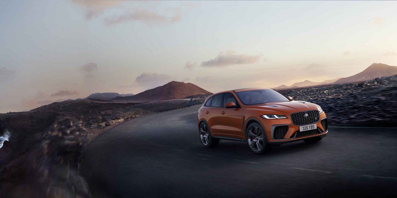 New Jaguar F-PACE SVR: Performance SUV is faster, more luxurious and more refined than ever