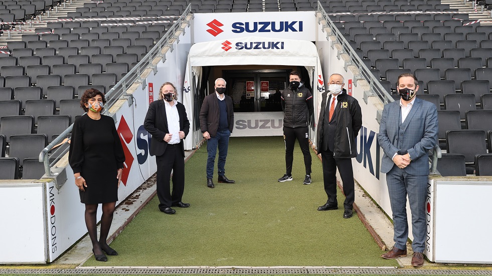 MK Dons and Suzuki extend association through to an eighth season