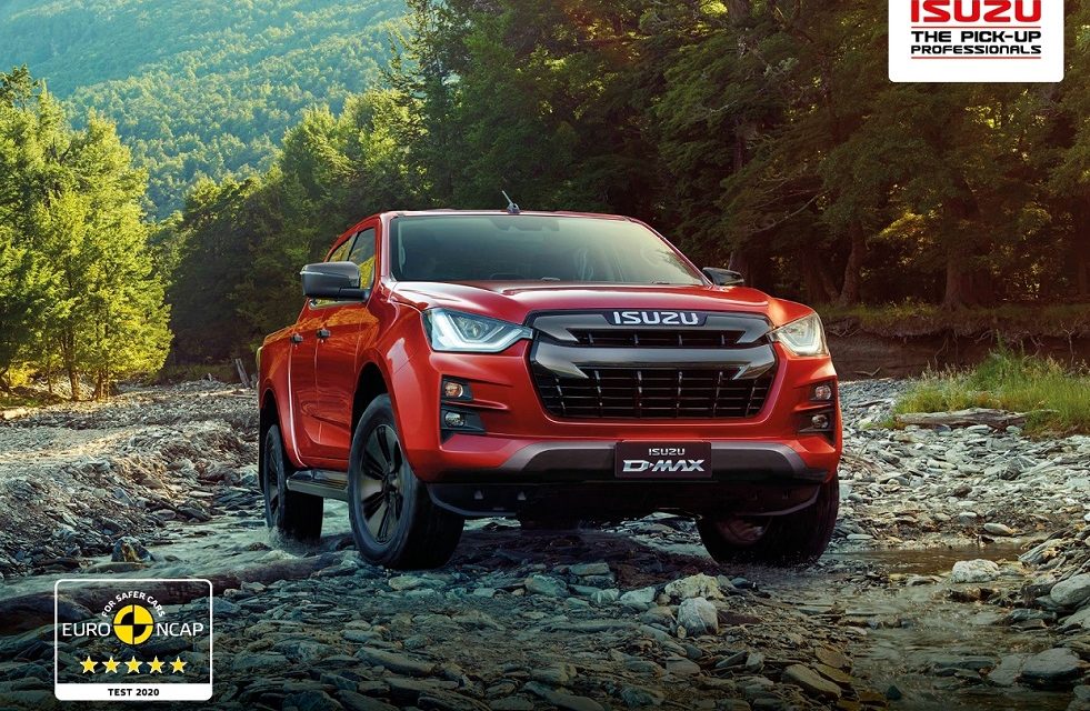 All-New Isuzu D-Max: First Pick-Up to Achieve 5 Stars in the Latest Euro NCAP Test