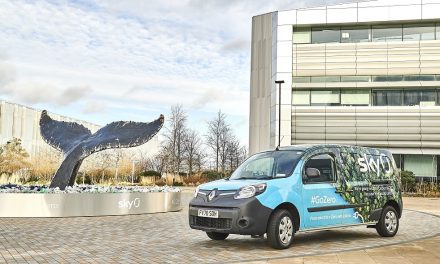 Renault Kangoo Z.E. enables Sky to tune into the benefits of 100 per cent electric commercial vehicles