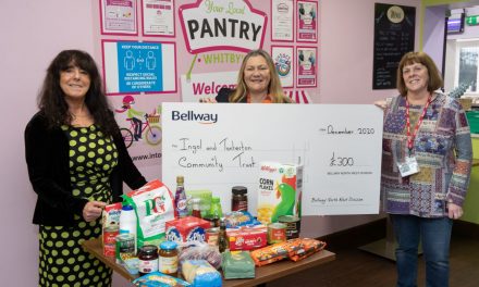 Bellway donates £300 to Whitby’s Pantry in Preston