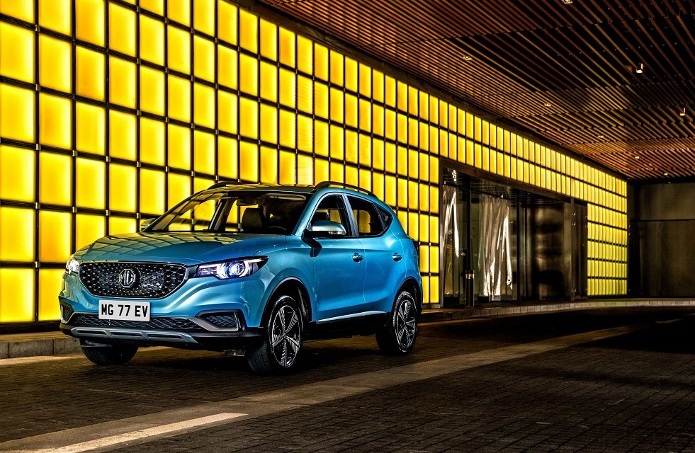 MG is back on the frontline as ZS EVs are given to good causes
