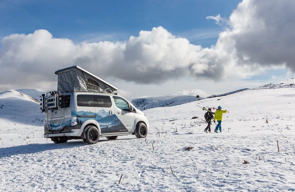 Nissan energises adventure with the all-electric e-NV200 Winter Camper concept