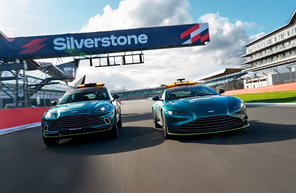 Aston Martin takes pole position as an Official Safety Car of Formula 1®