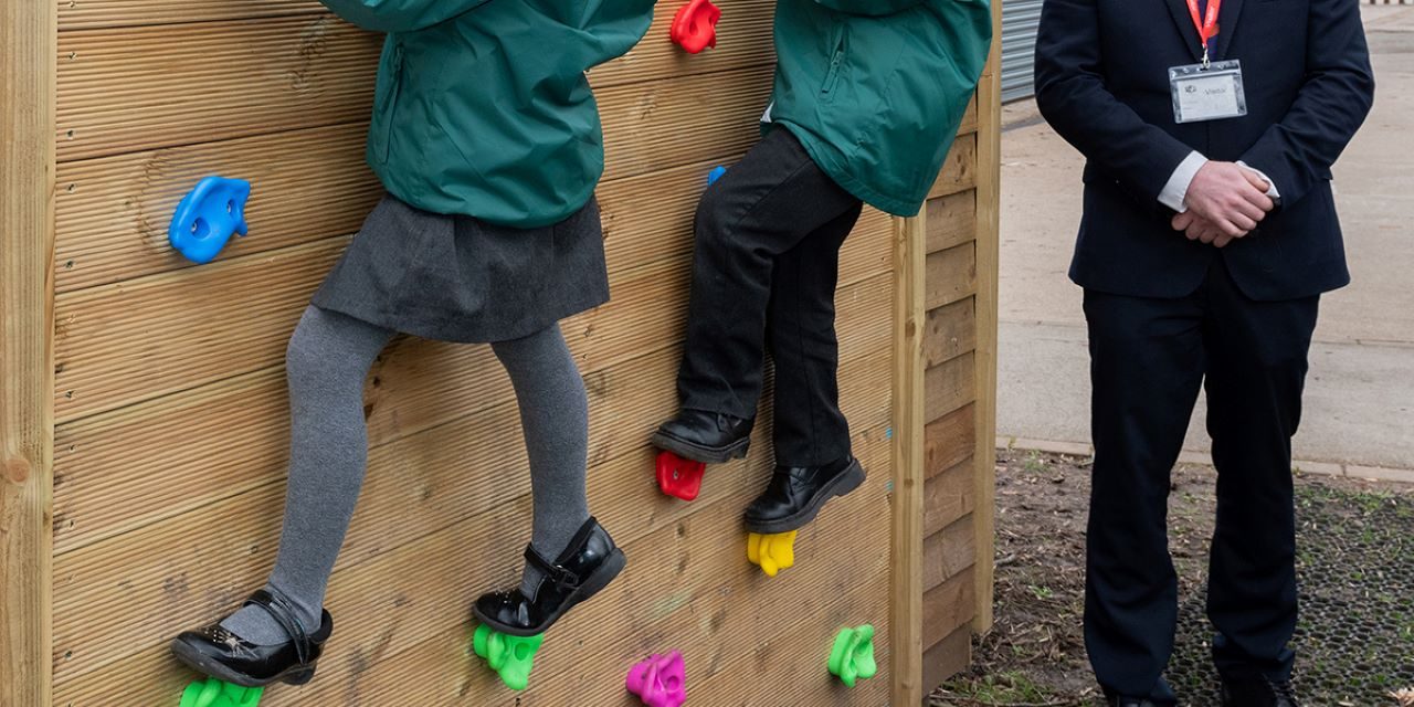 Bellway adds to outdoor area at Wistaston Academy