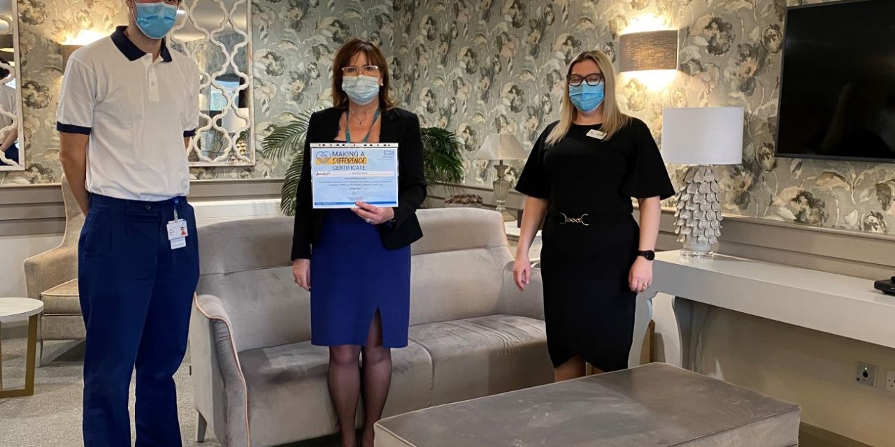Bramhall care centre receives special NHS award