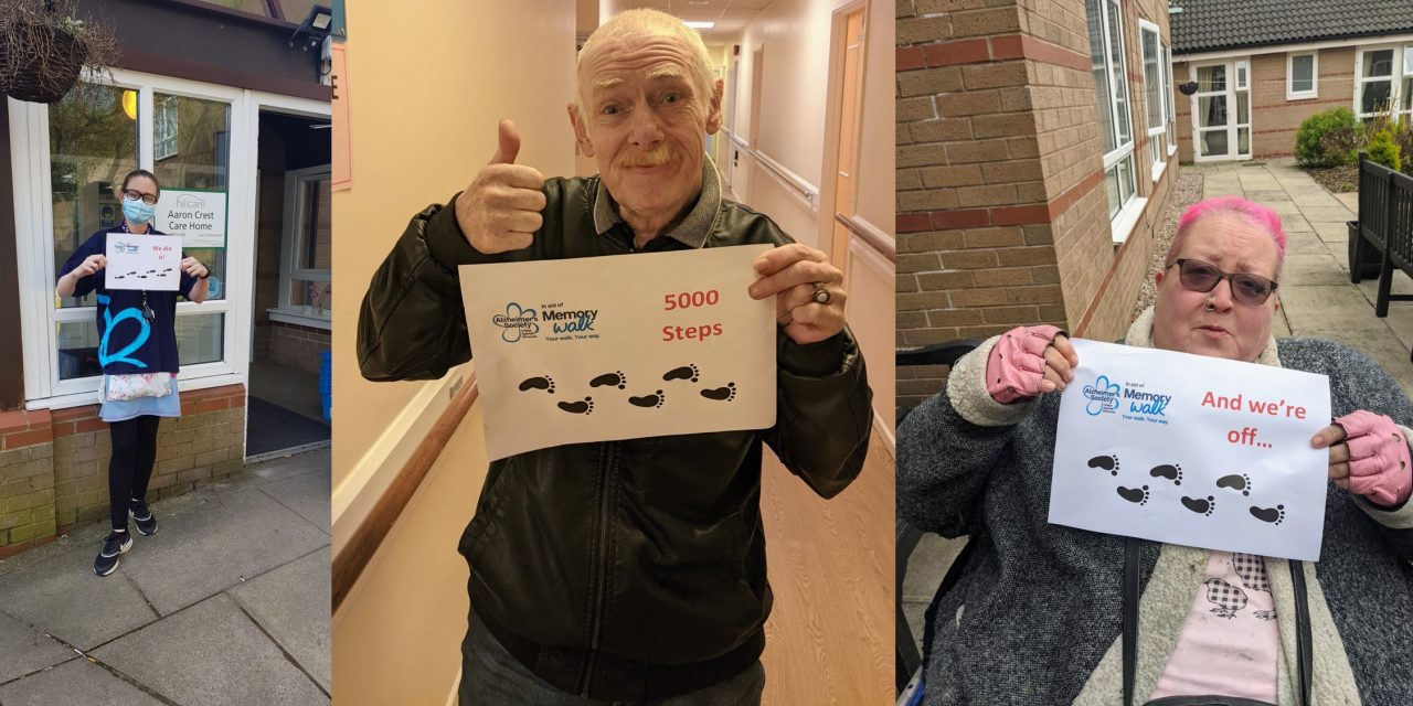 Care home Memory Walk raises funds for Alzheimer’s Society