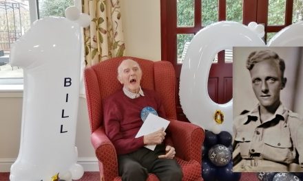 100th birthday for WW2 veteran Bill