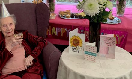 Raise a glass to Winifred on her 103rd birthday