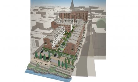 CW Studio designs a landscape masterplan for a new riverside Bolton town centre development