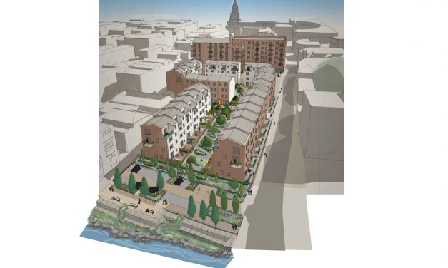 CW Studio designs a landscape masterplan for a new riverside Bolton town centre development