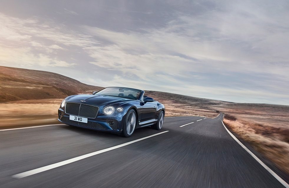 Continental GT Speed Convertible breaks cover for spring