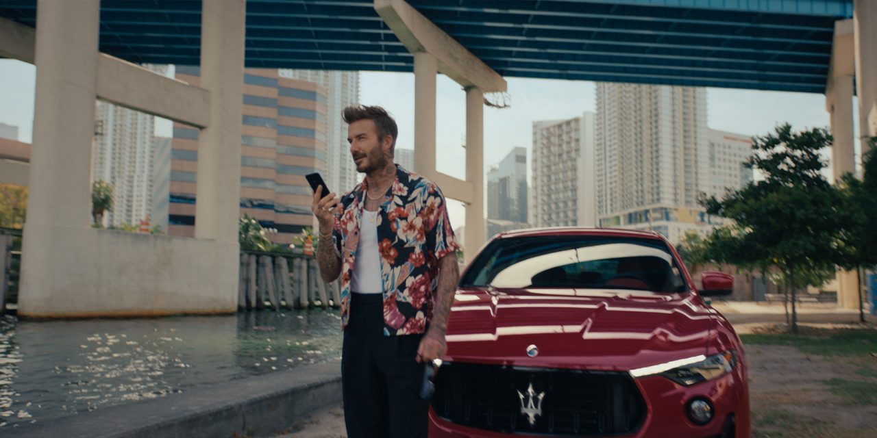 Maserati and David Beckham