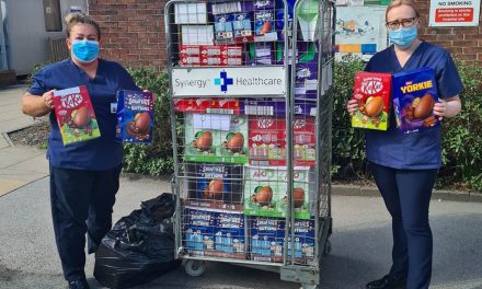 ARROWXL DONATES PALLETS OF EASTER EGGS TO THE LOCAL COMMUNITY