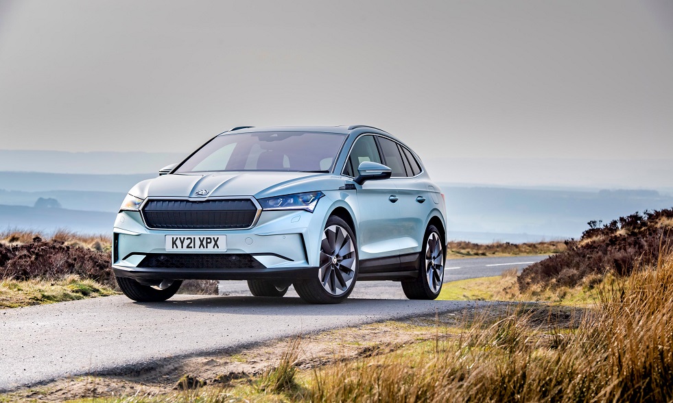 New Enyaq iV charges to first UK industry title with top Electrifying.com honour