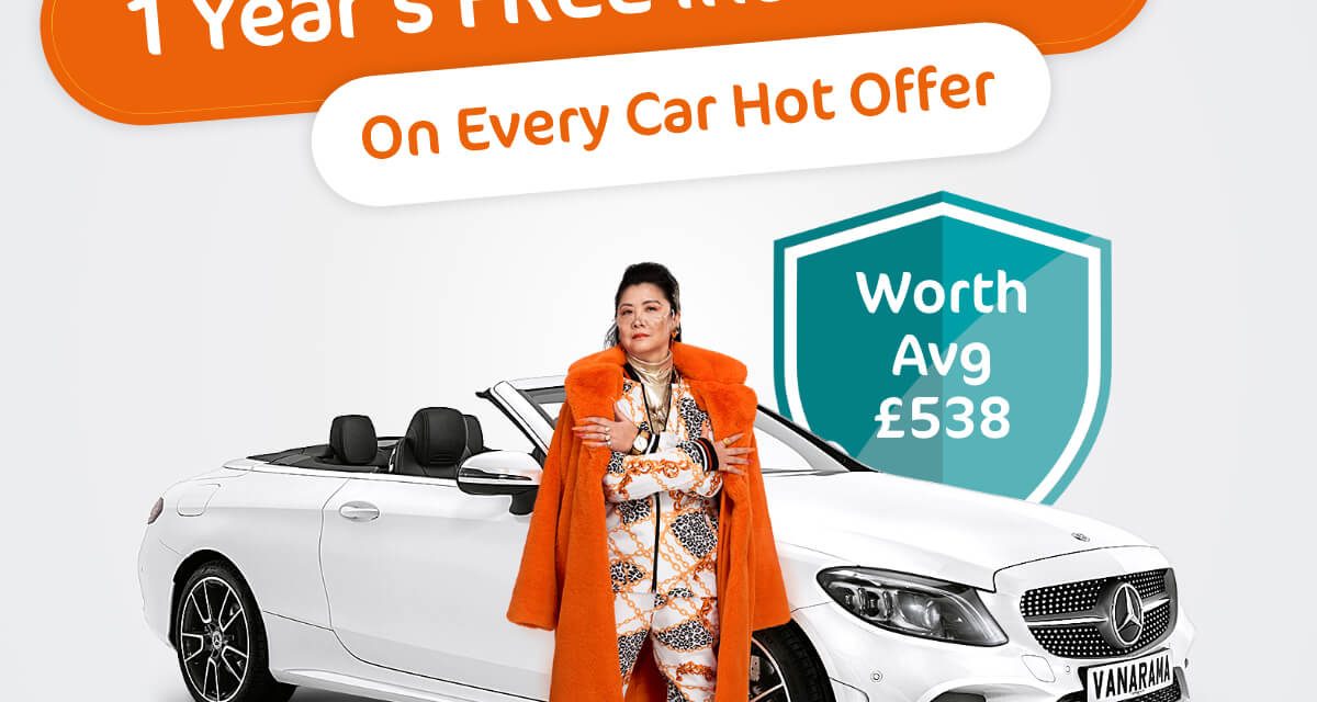 Vanarama launches groundbreaking free insurance proposition across a huge range of cars