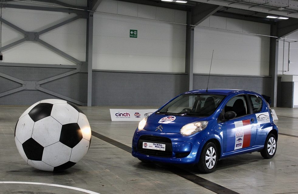 Football’s Coming Home for The British Motor Show, but who will win the battle of the celebs?