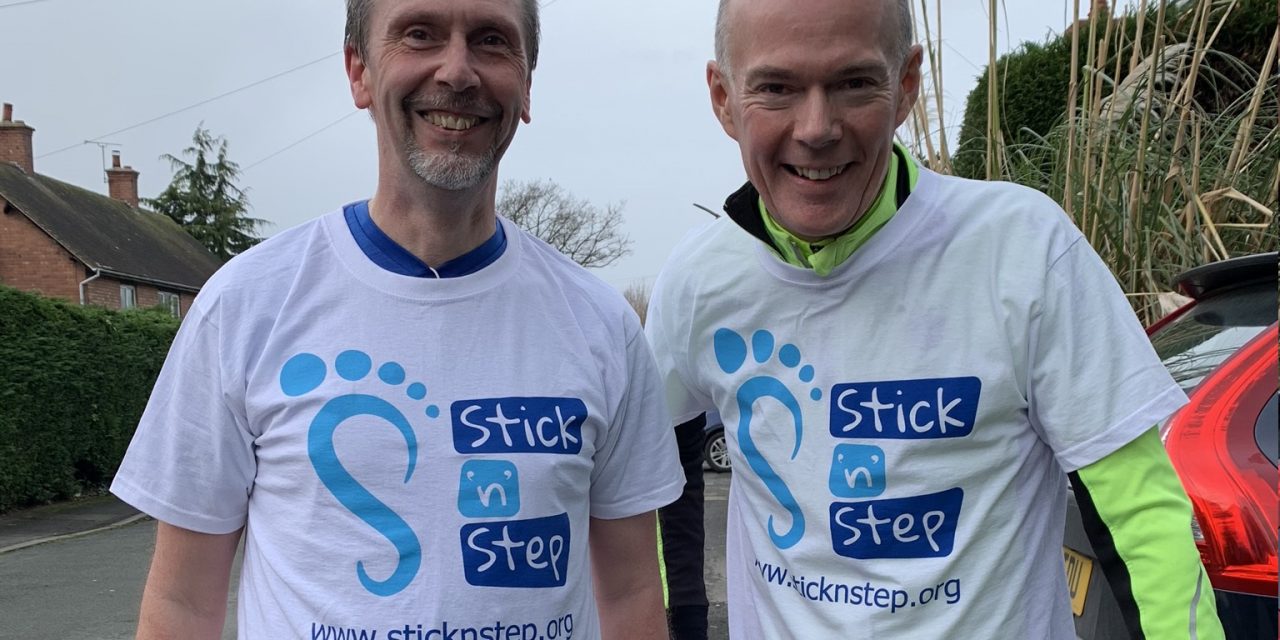 Sci-Tech Daresbury nominated for charity award for Stick ‘n’ Step partnership