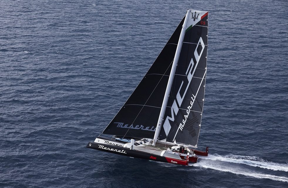 Maserati Multi 70 and Giovanni Soldini conquer the record on the Fastnet original course