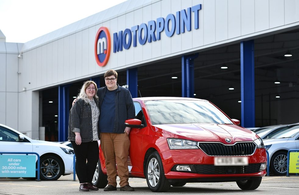 First car purchased through Birmingham Clean Air Zone Vehicle Scrappage Scheme collected from Motorpoint
