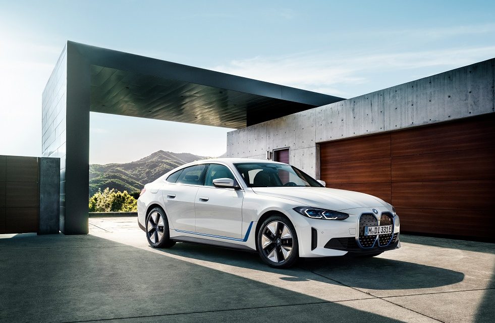 The first-ever BMW i4