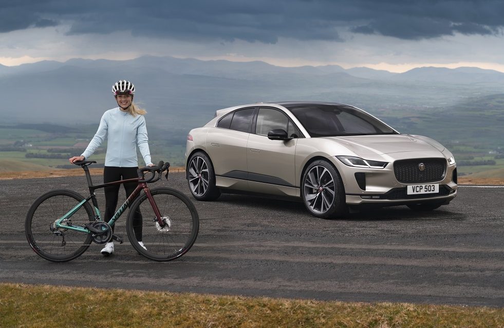 aguar I-PACE completes Everesting Challenge on a single charge with Olympic cycling ace at the wheel