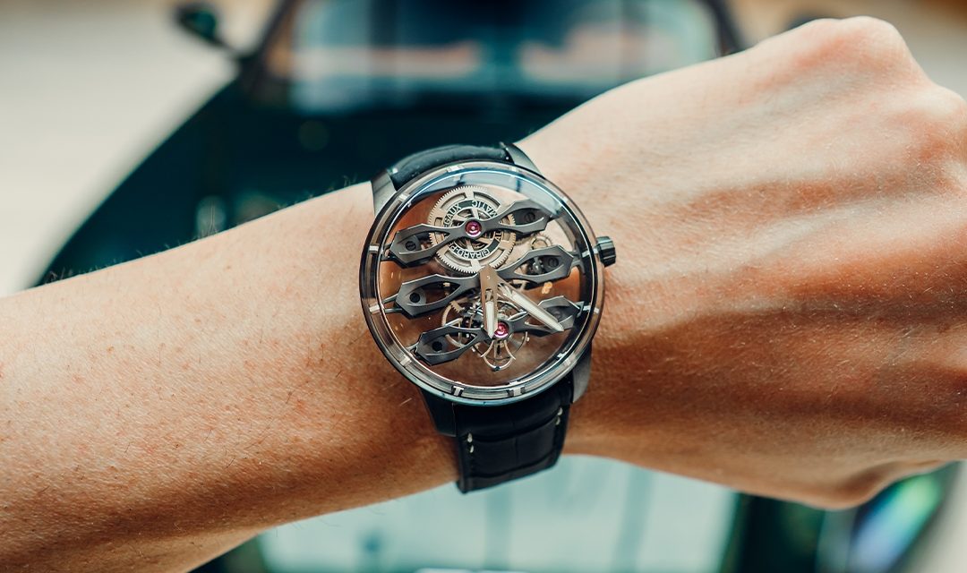 Tourbillon with Three Flying Bridges – Aston Martin Edition