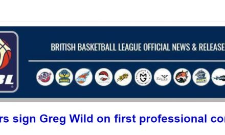 Riders sign Greg Wild on first professional contract