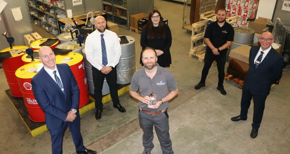 NATIONAL AWARD FOR BOLTON PARTS ADVISOR