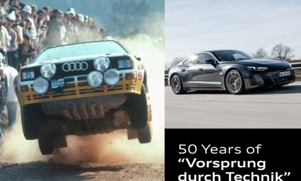 A Slogan with History: Audi marks 50 Years of Vorsprung durch Technik