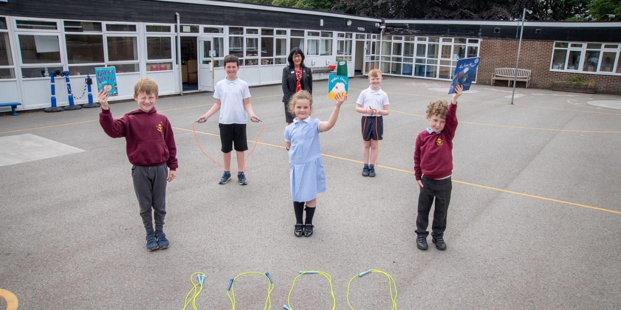 REDROW JUMPS IN TO SUPPORT SCHOOL